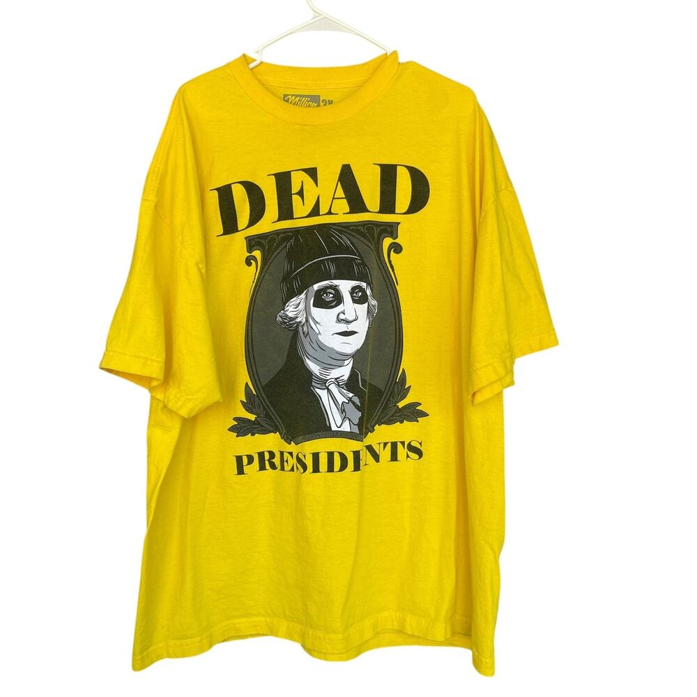 Million Dolla Motive Dead Presidents Shirt Mens 3XL Graphic‎ Tee USA Hip Hop